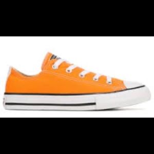 Seasonal Orange Converse Chuck All-star shoes